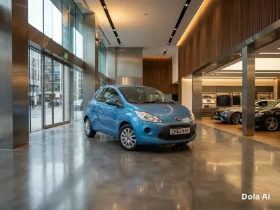 Used Ford Ka Studio 69 HP (50 kW) 2011 Blue Hatchback