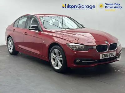 Used BMW 320 Sport Line 2016 Red Sedan