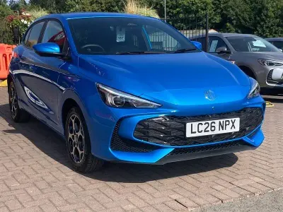Used MG MG3 Trophy 194 HP (142 kW) 2026 Blue Hatchback
