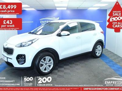 White Used 2016 Kia Sportage SUV | £8,499 (Fair price)