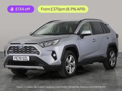 Silver Used 2020 Toyota RAV4 Hybrid Design SUV | £21,973 (Good price)
