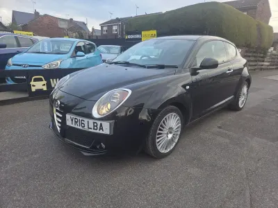 Begagnad Alfa Romeo MiTo 105 HK (77 kW) 2016 Svart Halvkombi