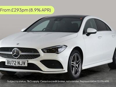 White Used 2022 Mercedes CLA250e AMG Line Premium Plus Sedan | £20,014 (Fair price)