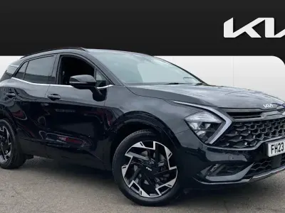 Second-hand Kia Sportage GT-Line 150 CP (110 kW) 2023 Negru SUV