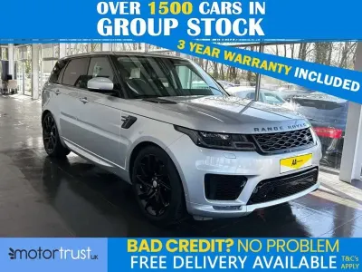Używany Land Rover Range Rover Sport HSE Dynamic 306 KM (225 kW) 2020 Srebrny SUV