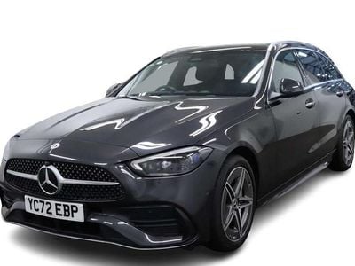 Used Mercedes C300e AMG Line Premium Plus 2022 Grey Estate