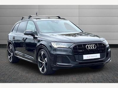 Used Audi Q7 Black Edition 340 HP (250 kW) 2021 Black SUV