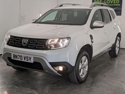 White Used 2020 Dacia Duster Comfort SUV | £7,650 (Good price)