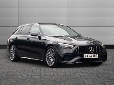 Usado Mercedes C43 AMG Premium 408 HP (300 kW) 2024 Cinzento Carrinha