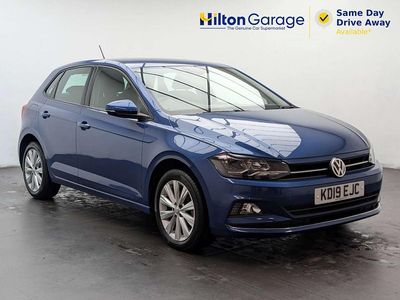 Used VW Polo SEL 115 HP (84 kW) 2019 Blue Hatchback