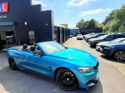 Used BMW 430 Cabriolet M Sport 2018 Blue Cabriolet