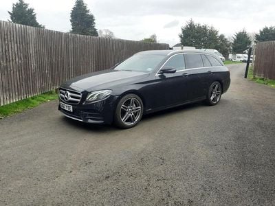 Used Mercedes E220 AMG line 2017 Black Estate