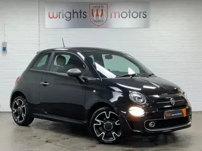 Used Fiat 500 S 69 HP (50 kW) 2017 Black Hatchback