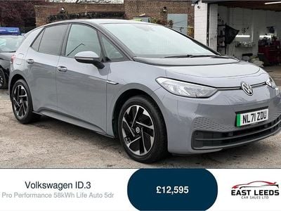 Grey Used 2022 VW ID.3 Pro Performance Hatchback | £12,595 (Good price)