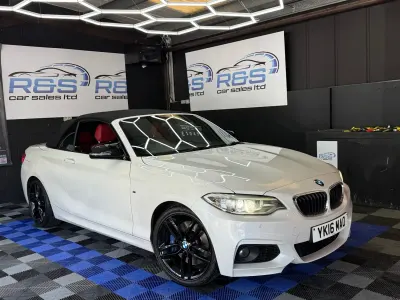 Usado BMW 220 M Sport 2016 Blanco Descapotable