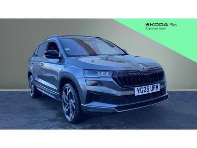Used Skoda Karoq SportLine 150 HP (110 kW) 2025 Grey SUV