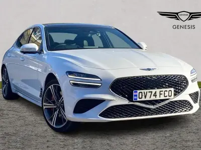 Used Genesis G70 Sport 245 HP (180 kW) 2024 White Sedan
