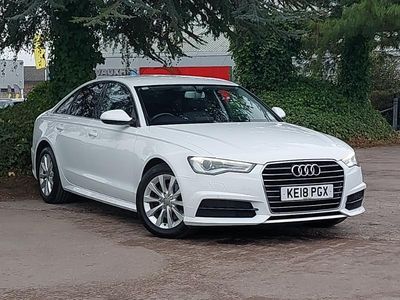 White Used 2018 Audi A6 Sedan | £14,498 (Fair price)