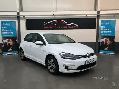 Used VW e-Golf 99 kW (135 HP) 2019 White Hatchback
