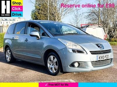 Used Peugeot 5008 Sport 156 HP (114 kW) 2010 Blue MPV
