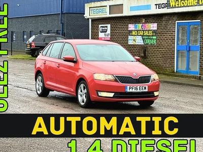 Used Skoda Rapid SE 90 HP (66 kW) 2016 Red Hatchback