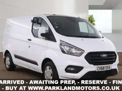 Used Ford Transit Custom Trend 105 HP (77 kW) 2018 White Van