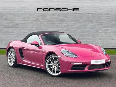 Begagnad Porsche Boxster Edition 300 HK (220 kW) 2023 Rosa Cab