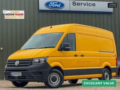 Yellow Used 2024 VW Crafter Trendline Van | £26,494 (Fair price)