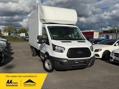 Used Ford Transit 130 HP (95 kW) 2019 White Cabriolet