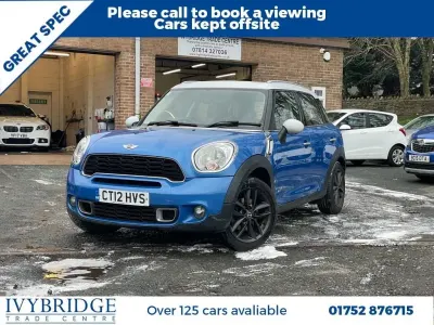 Begagnad Mini Cooper S 2012 Blå Halvkombi