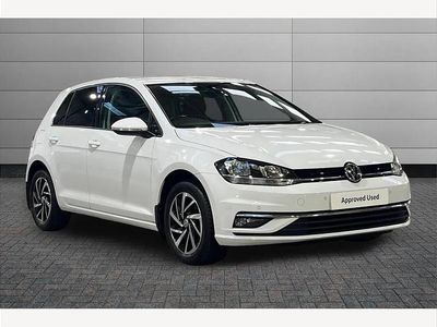 Used VW Golf VII Match 115 HP (84 kW) 2019 White Hatchback