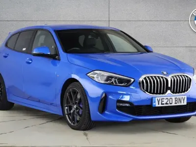 Used BMW 118 M Sport 150 HP (110 kW) 2020 Blue Hatchback