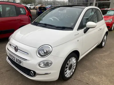 Used Fiat 500 Dolcevita 70 HP (51 kW) 2022 White Hatchback