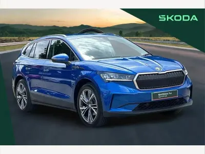 Used Skoda Enyaq iV ecoSuite 150 kW (204 HP) 2023 Blue SUV
