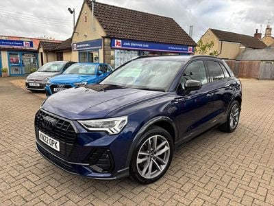 Used Audi Q3 Black Edition 190 HP (139 kW) 2022 Blue SUV