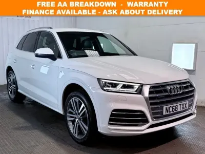 Used Audi Q5 S-Line 190 HP (139 kW) 2019 White SUV