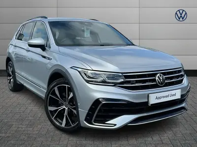 Used VW Tiguan R-line 190 HP (139 kW) 2021 Silver SUV