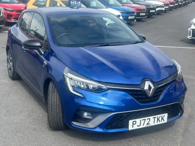 Used Renault Clio RS Line 90 HP (66 kW) 2022 Blue Hatchback