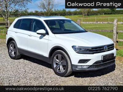 Used VW Tiguan SEL 180 HP (132 kW) 2017 White SUV