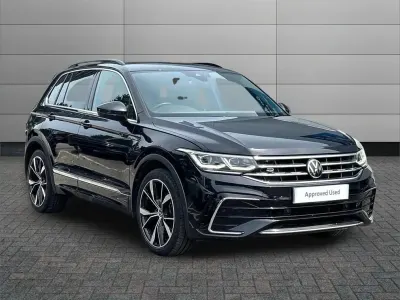 Used VW Tiguan R-line 150 HP (110 kW) 2022 Black SUV