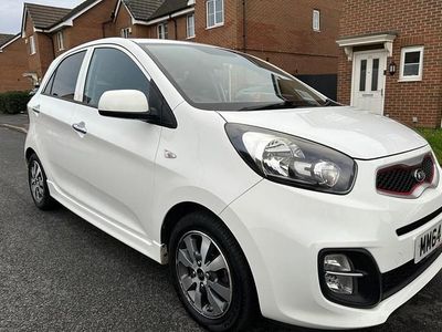 Used Kia Picanto 68 HP (50 kW) 2014 White Hatchback