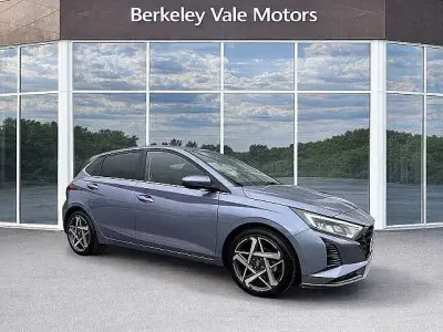 Used Hyundai i20 Premium 2025 Blue Hatchback