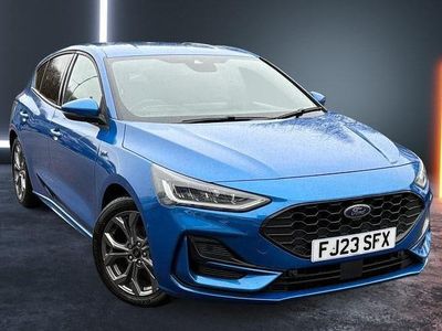 Used Ford Focus ST-Line 125 HP (91 kW) 2023 Blue Hatchback