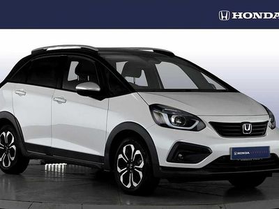 Used Honda Jazz Hybrid 109 HP (80 kW) 2020 Special solid platinum white Hatchback