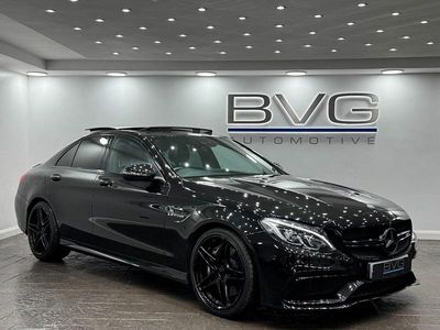 Black Used 2016 Mercedes C63 AMG Premium Sedan | £23,994 (Good price)