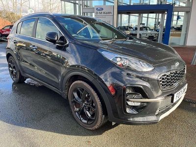 Used Kia Sportage GT-Line 116 HP (85 kW) 2022 Black SUV