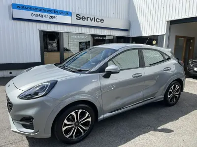 Used Ford Puma ST-Line 125 HP (91 kW) 2023 Silver SUV