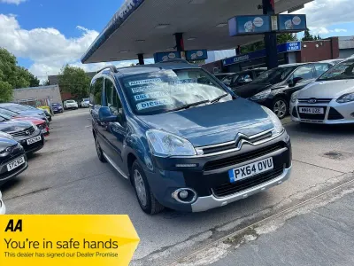 Used Citroën e-Berlingo XTR 90 HP (66 kW) 2014 Blue MPV