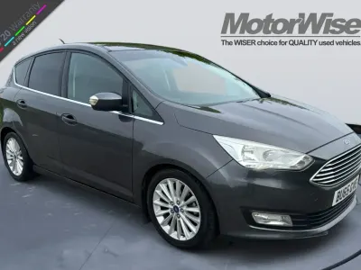 Used Ford C-MAX Titanium 125 HP (91 kW) 2015 Grey MPV