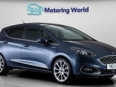 Used Ford Fiesta Vignale 125 HP (91 kW) 2021 Blue Hatchback
